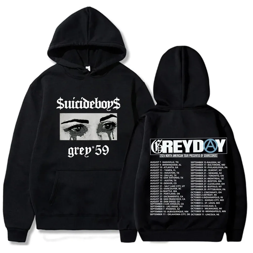 

2024 Suicide Boys G-59 Printed Hoodie Merchandise Hoodie Concert Gift Hoodie Hoodie Streetwear Women Suicide Boys Fan Gift