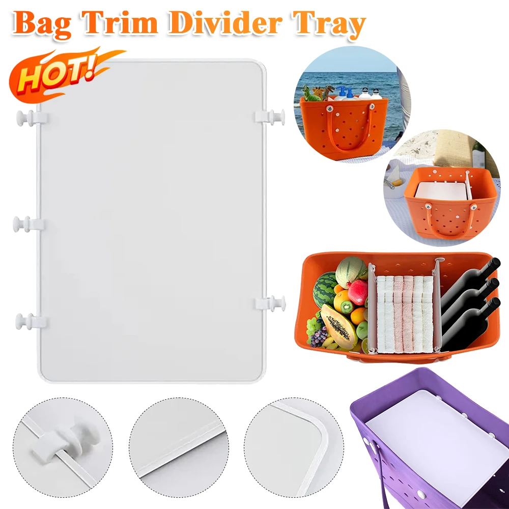 Divider Tray for Bogg Bag Bag Trim Divider Tray Organizer Tray Compatible with Bogg Bag for Bogg Beach Bag Original Accessories