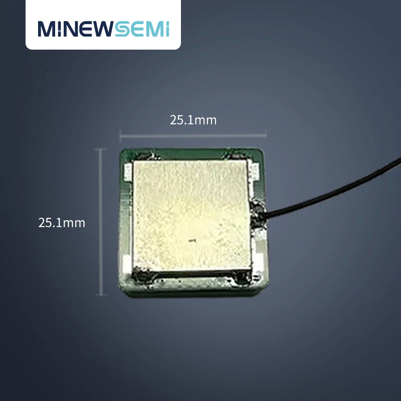 

Dual Frequency AH124-N01 Dual Band BDS GPS GLONASS GALILEO GNSS RTK 10cm Active Antenna