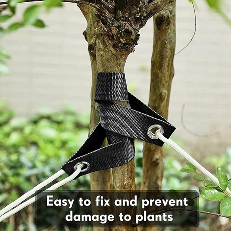 1pcs Windproof Tree Belt Anti-Hurricane Stereotyped Nylon Fixed Strap Good Support Newly Planted Branch Belt Yard Accessory