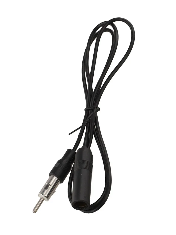 100cm ABS Construction Antenna Extension for cable for Car Systems Supporting Standard AM FM Frequency Bands 100cm