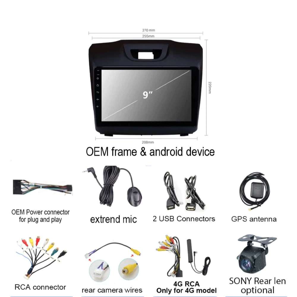 Android16 video Player Carplay For Chevrolet Holden S10 TRAILBLAZER COLORADO ISUZU DMAX GPS Car Radio Audio Multimedia Stereo