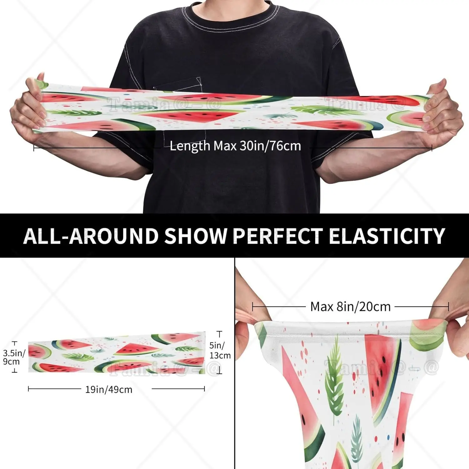 Садовые рукава, акварельные арбузные рукава для мужчин и женщин, дышащие, для закрытия рук, защита от солнца