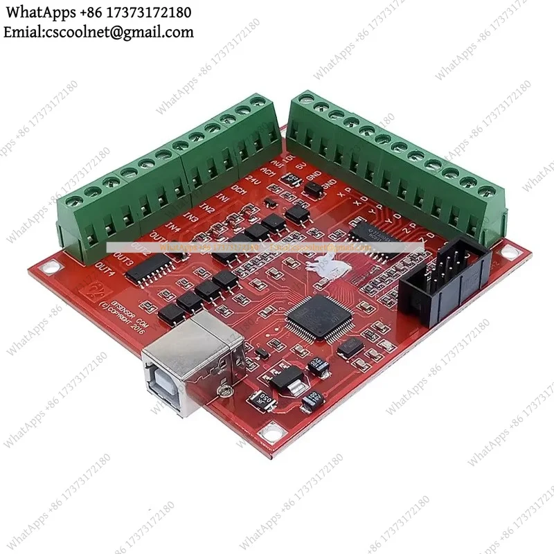YX2 CNC USB MACH3 Breakout Board 4 Axis 100KHz Motion Controller