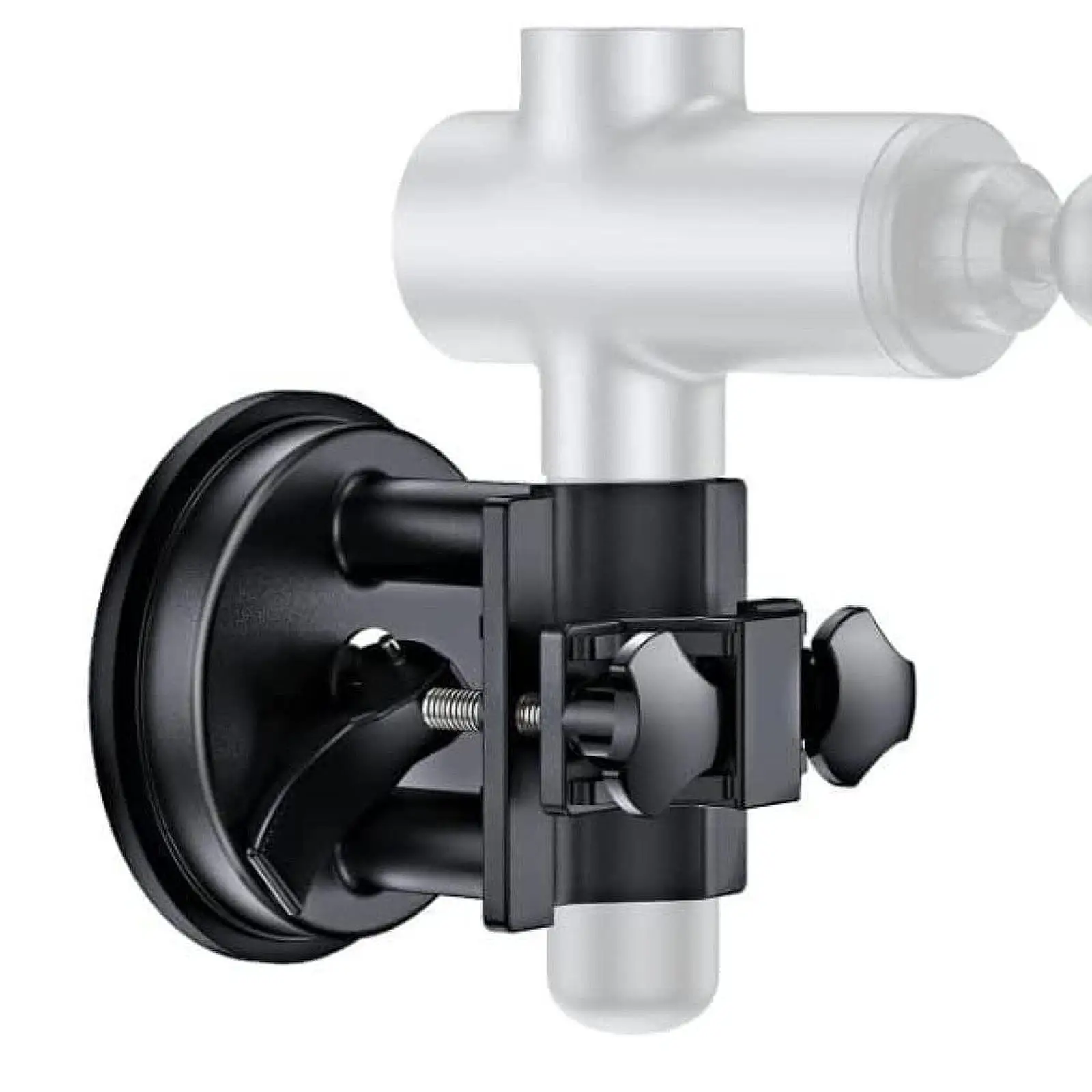 

Держатель для массажного аппарата: мощное крепление на присоске для труднодоступных мест, легкая установка, освобождает руки, для дома и офиса