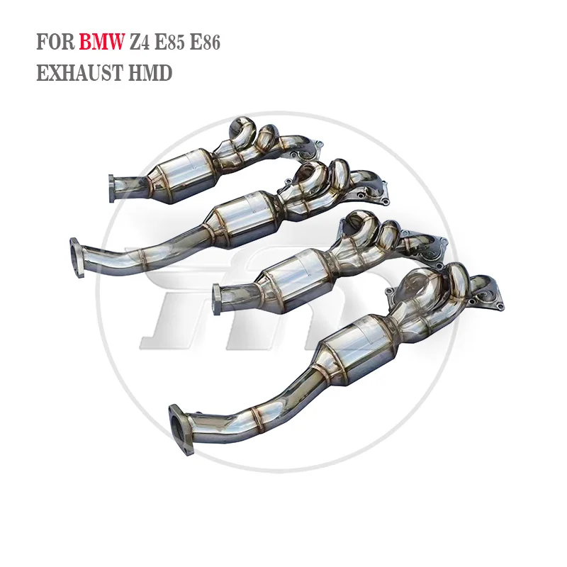 HMD Exclusieve maatwerk voor BMW Z4 E85 E86 Prestaties Uitlaatspruitstuk Header van hoge kwaliteit perfecte installatie
