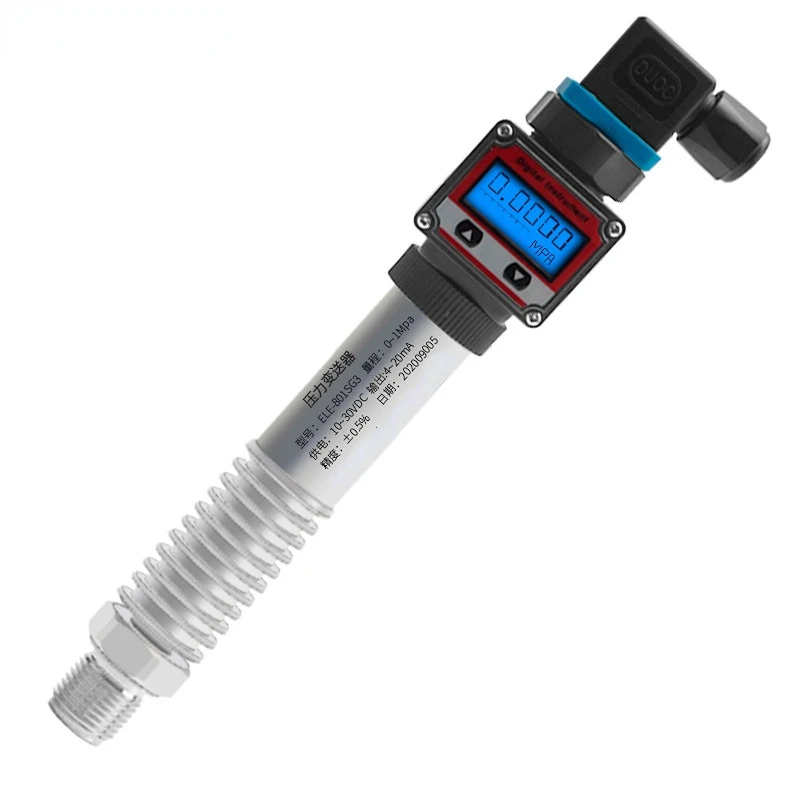 

High temperature diffusion Silicon pressure transmitter oil hydraulic pressure hydraulic high temperature resistant sensor