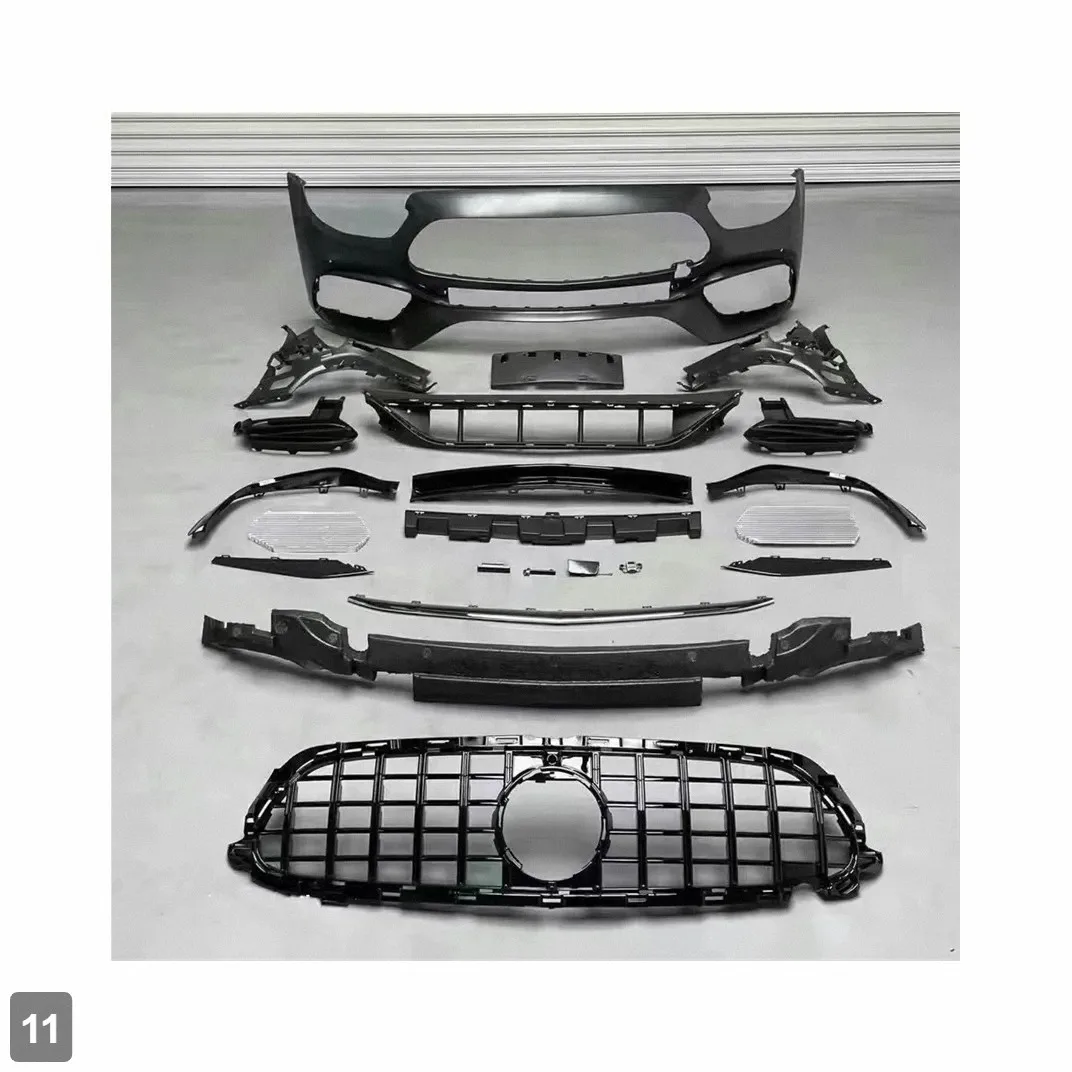 Hot Selling Body Kit for  E Class W213 2020-202 to Front Bumper with Grille ,rear Diffuser with Exhaust Pipe