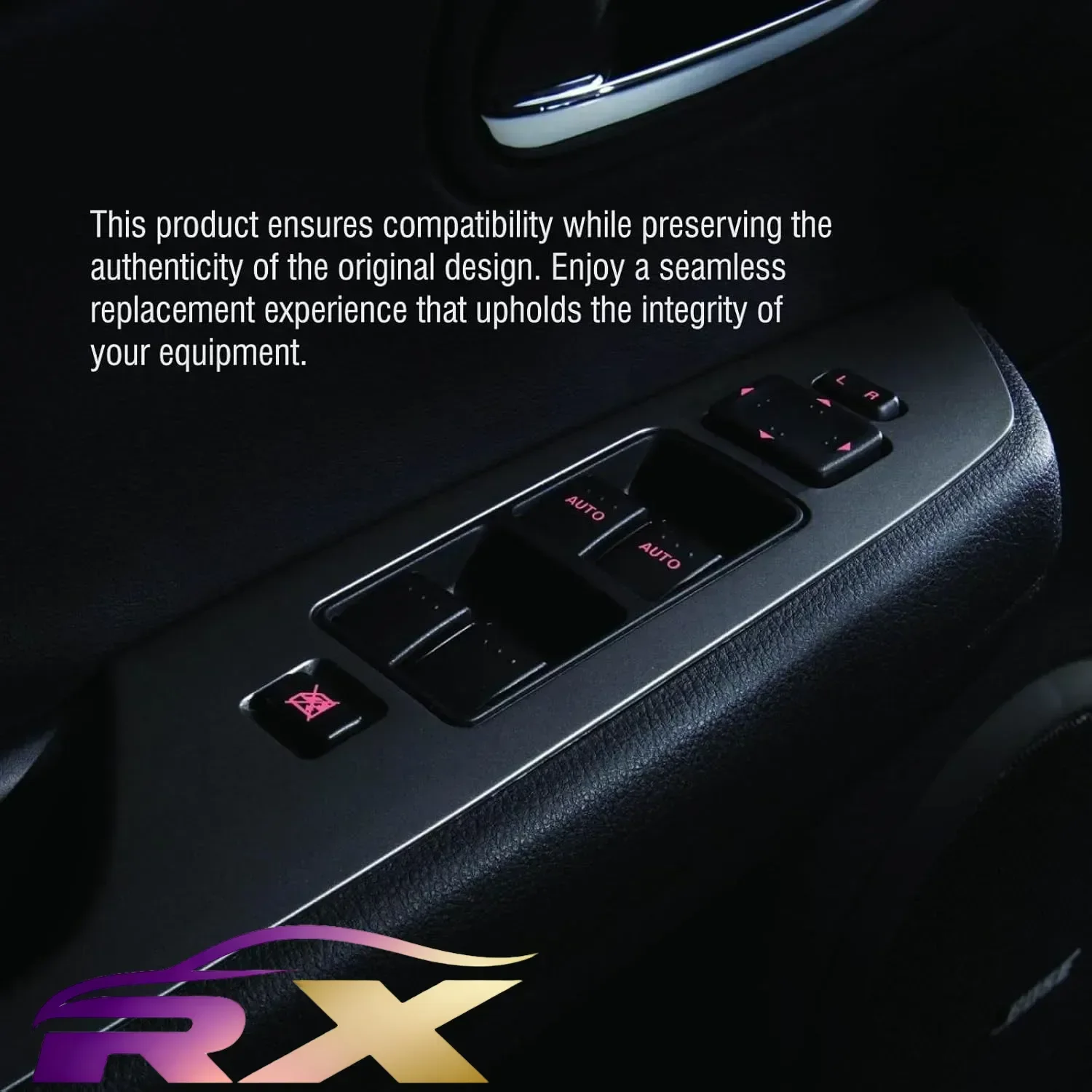 NUOVO 7P6959857 Interruttore Finestra Master Power Compatibile con Touareg 2011 2012 2013 2014 3.0L 3.6L V6 4.2L V8