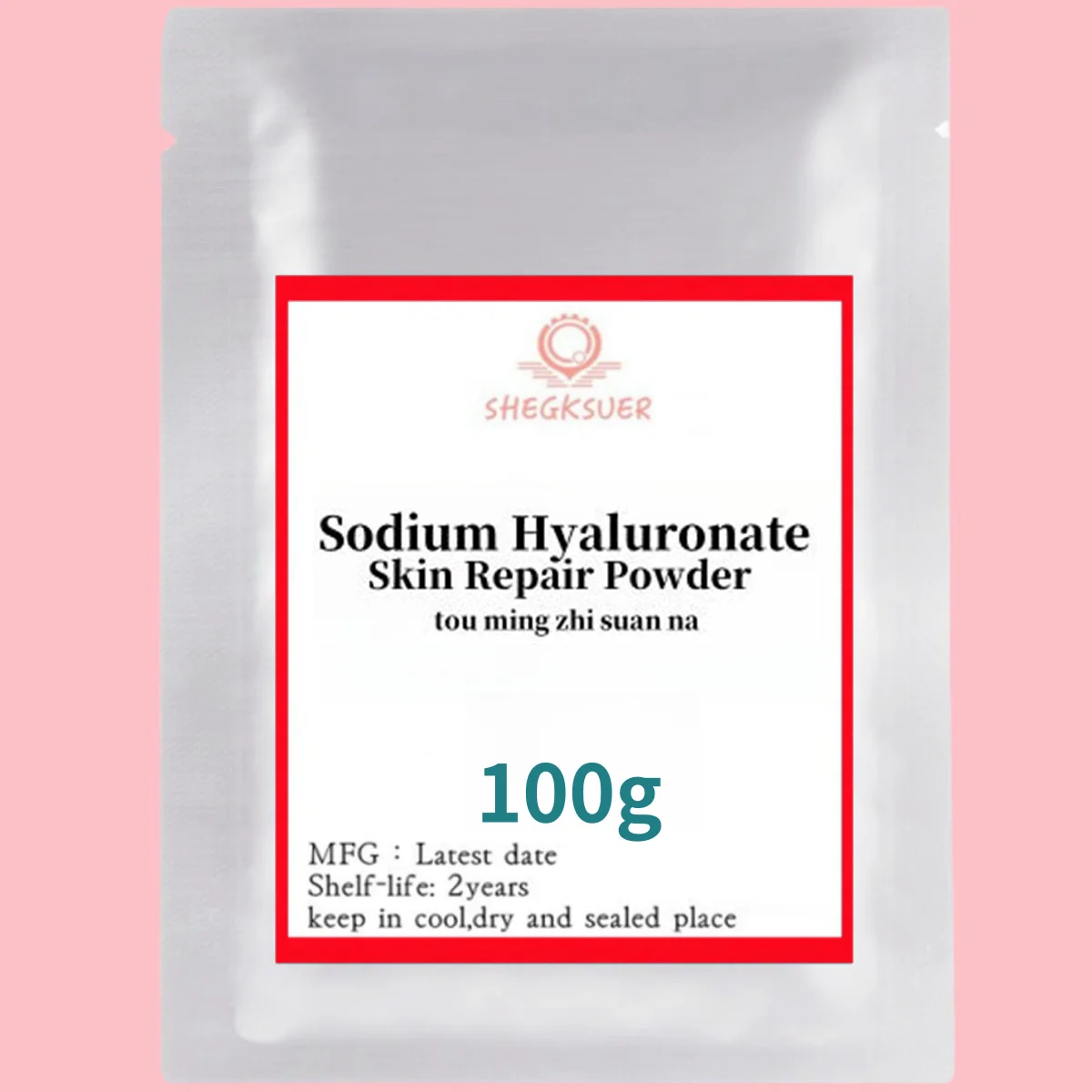 Supply 50-1000g 100% Sodium Hyaluronate Powder Hyaluronic Acid Stock Solution Skin Care Material Repair