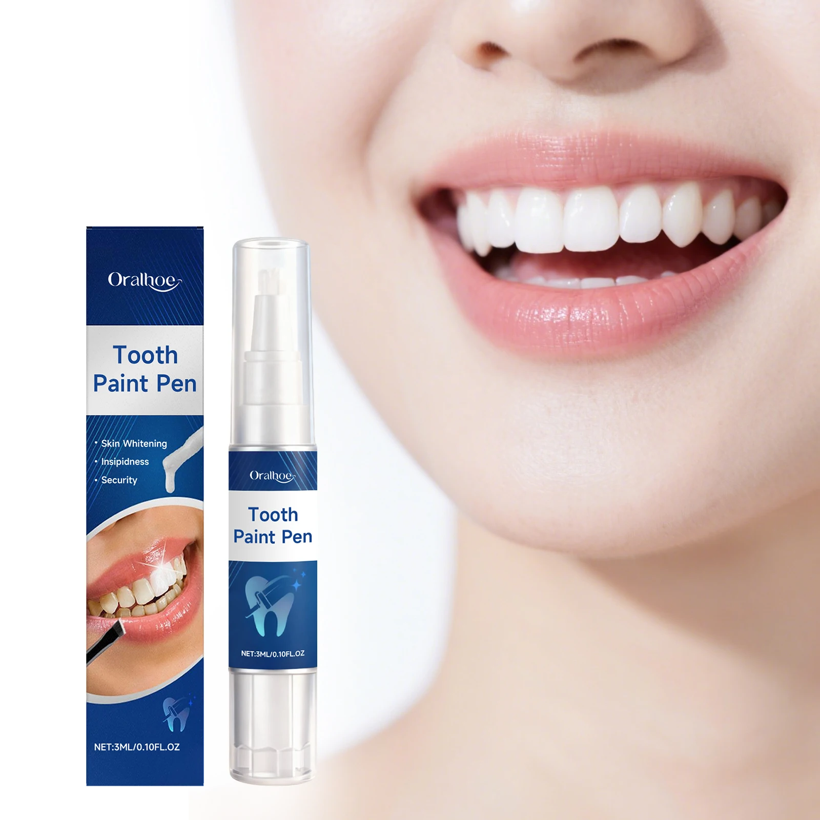 

Teeth Whitening Gel Pen Oral Bleaching Restoring Tooth Color Removing Smoke Stain Reduce Yellow Plaque Tartar Removal Dental Pen