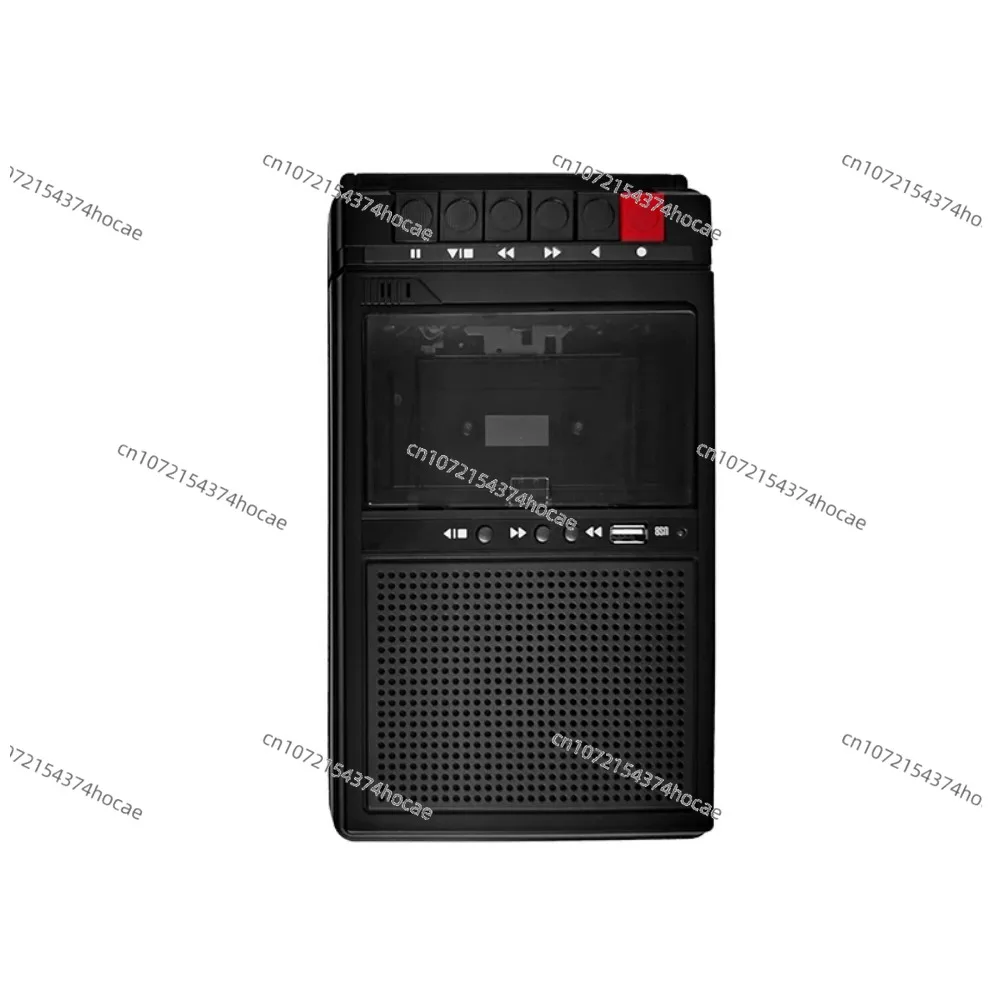 Vintage Style Portable Tape Player with Recording & Playback Function