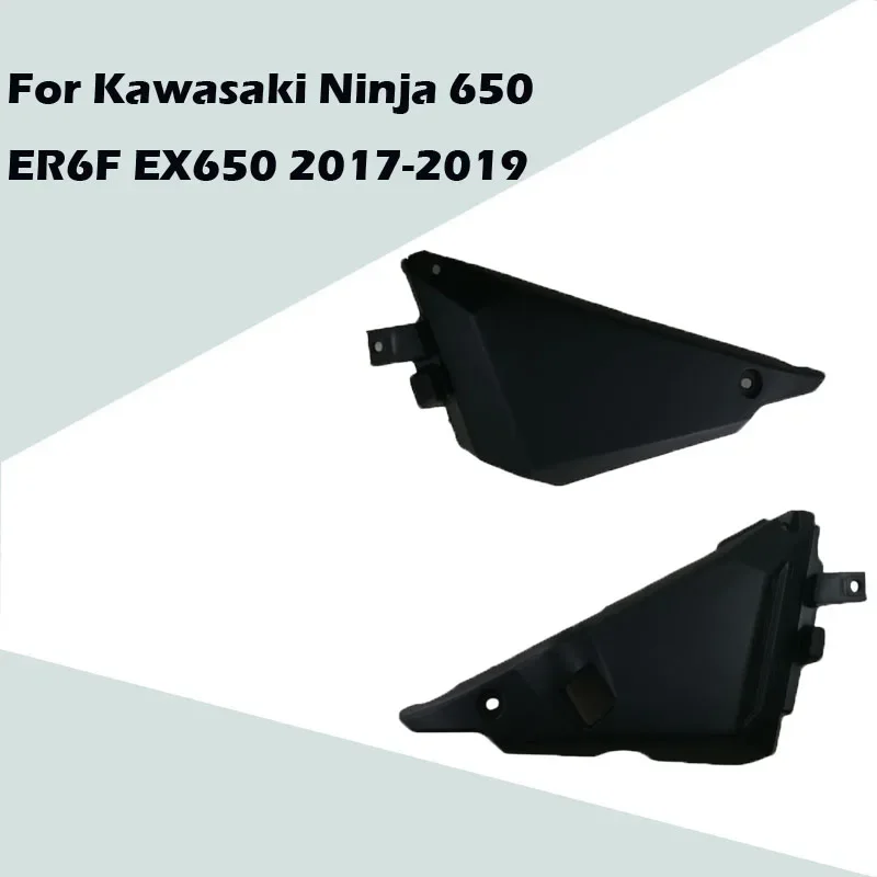 For Kawasaki Ninja 650 ER6F EX650 2017-2019 Motorcycle Accessories Left and Right Triangle Plate ABS Injection Fairing