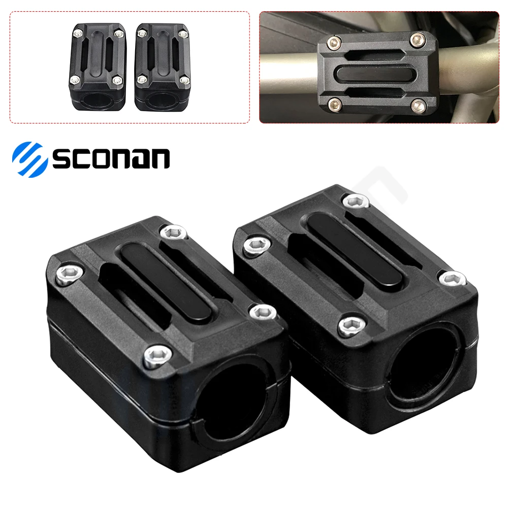 

Motorcycle Accessories Engine Protection Guard Bumper Decorative Block For Honda CRF300L CRF 300L CRF300 L 2021 2022 2023
