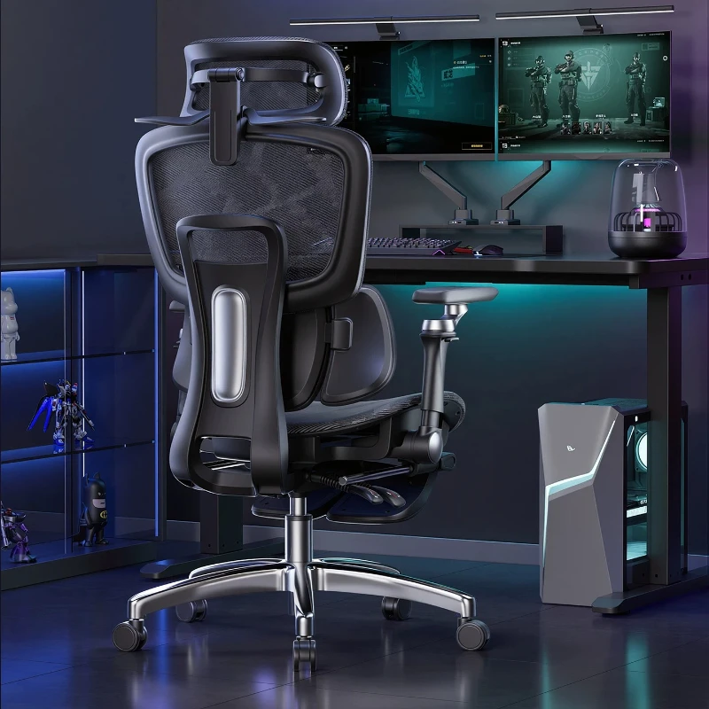 f*-Multifunctional Reclining Breathable Mesh Ergonomic Chair, Open Back Swivel  Task Chair With 3D-*