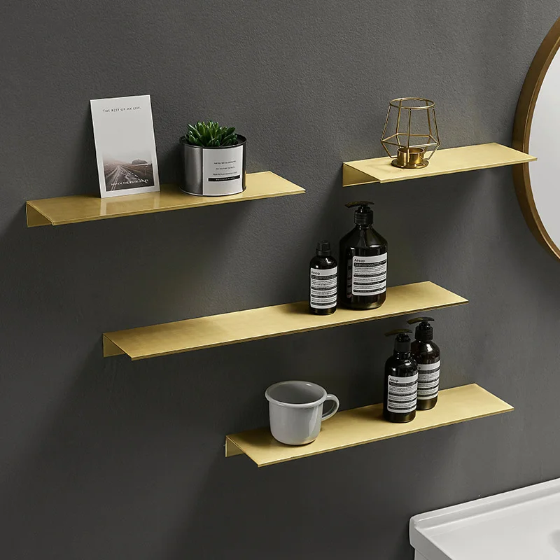 Bathroom Shelves Wall Mount Shelf Shower Storage Rack Holder for Toilet Shampoo Organizer Bathroom Accessories