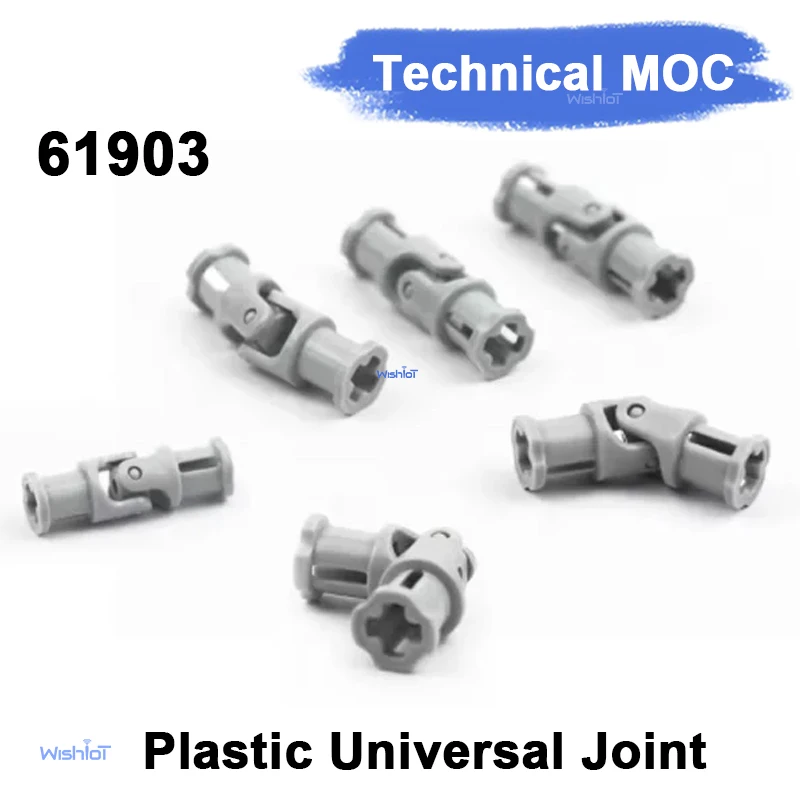 62520 Plastic Universal Joint 3L Compatible With Legoeds Bricks MOC Power Functions Shaft Coupling 9244 DIY