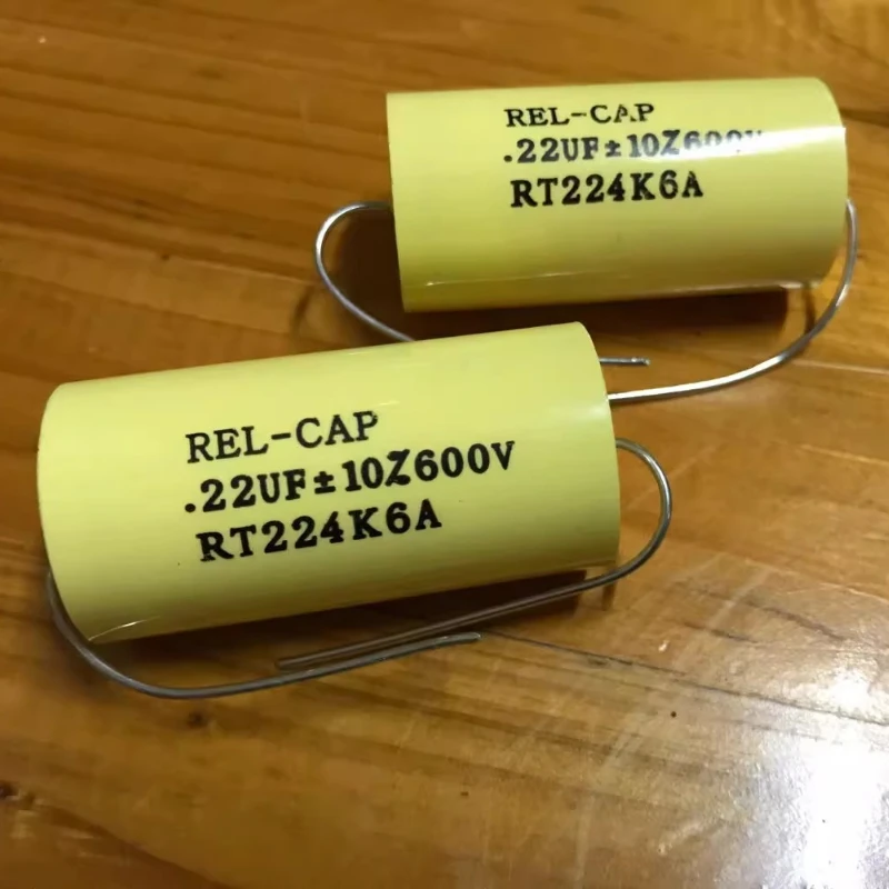 

1PCS REL-CAP RT Audiophile Coupling Capacitor 0.22UF 600V