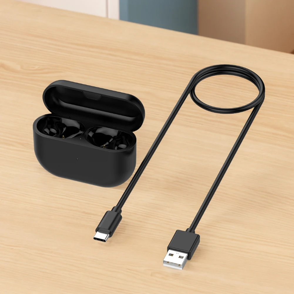 Charger Case for Jabra Elite 7 Pro Earbuds Type-C Port Wireless Replacement Charger Case Cradle Dock for Jabra Elite 8 Active