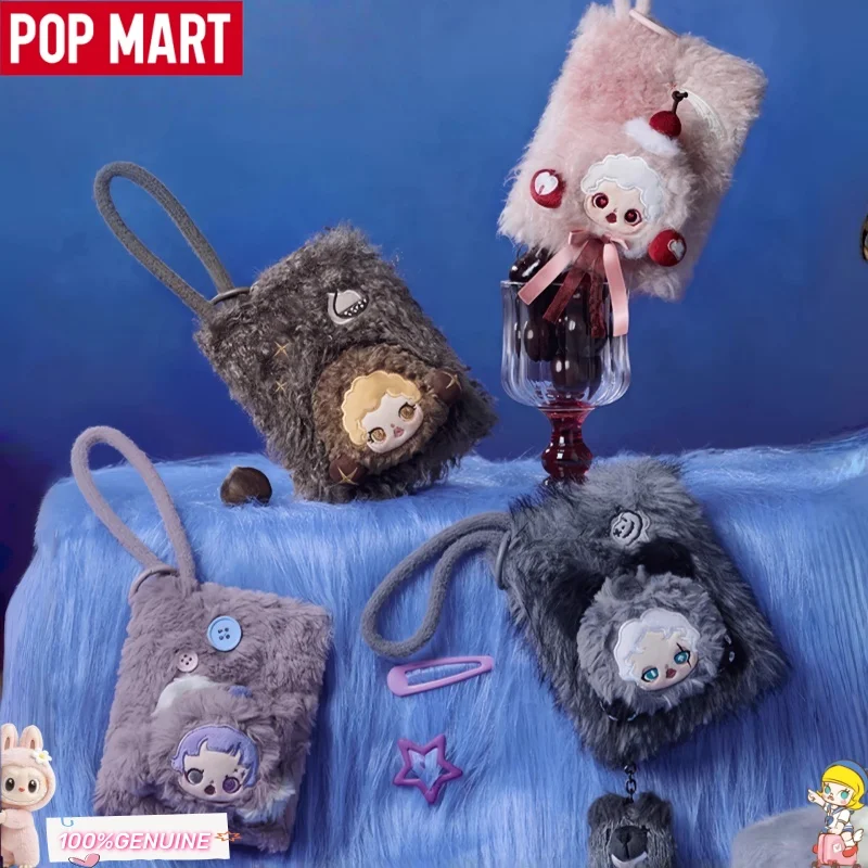 

Original Popmart Skullpanda You Found Me! Series Plush Mini Bag Blind Box Phone Lovely Storage Bag Trendy Toy Mystery Box Gift