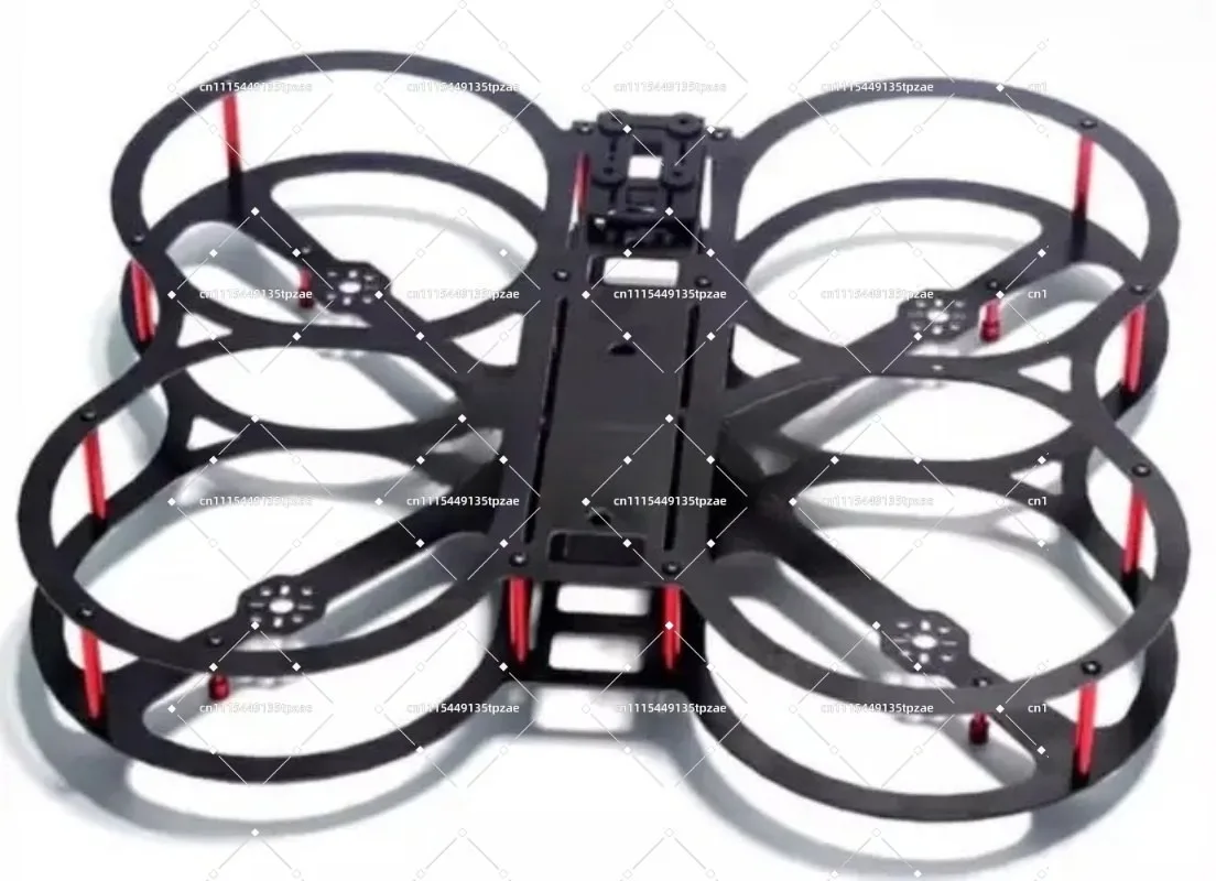 5-6Inch 3K Carbon Fiber Frame With Full Surround Protection Ring Model Building Spare Accessories