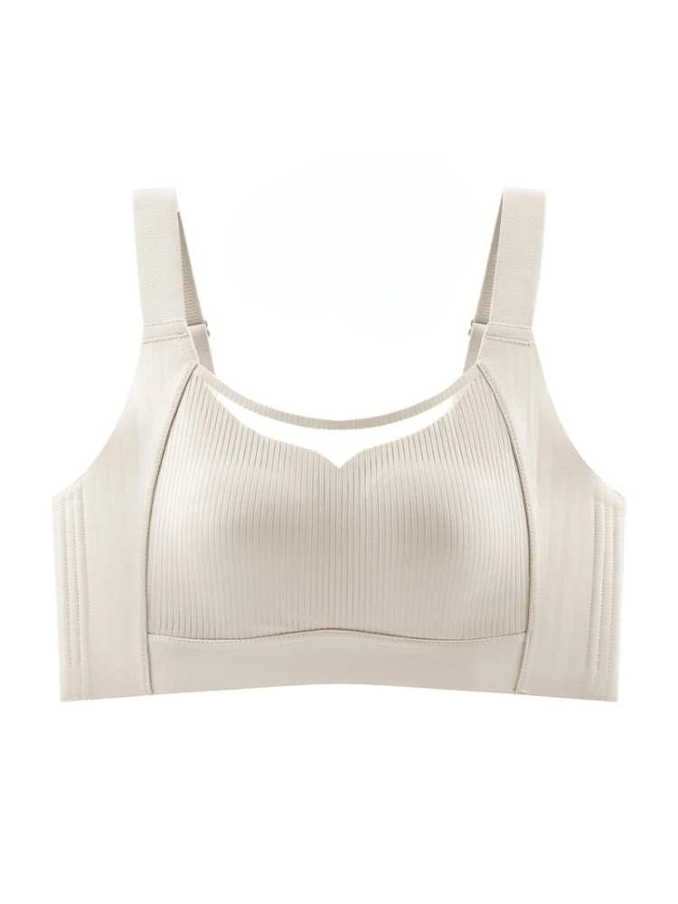 Sutiã minimizador sem costura, cobertura completa, camiseta, suporte push up, sem fio, fino, sem alças, para mulheres, cobertura lateral, sutiã esportivo