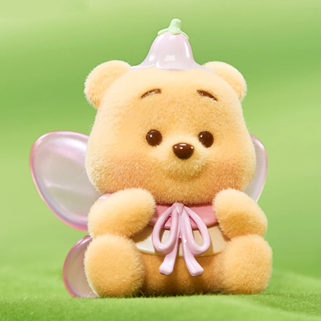 Disney Blind Box Winnie the Pooh Butterfly Puff Cute Bear Mini Figure Collectible Figurine Toy Desktop Ornament Display Decor