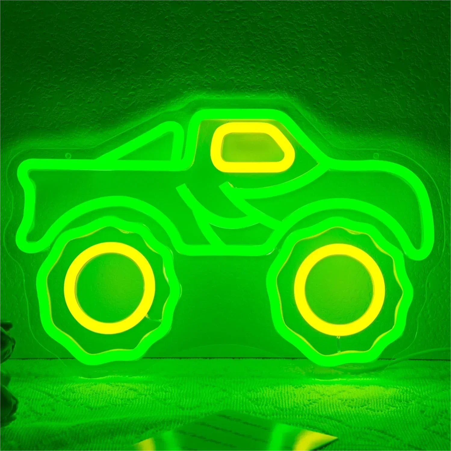 

LED Truck Neon Sign Light for Wall Decor Dimmable for Living Room Game Room Kids Bedroom Playroom Gift for Boy Kid Birthday Gift