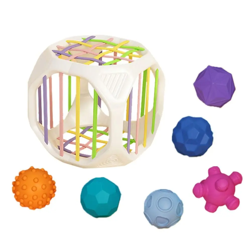 Shape & Sense Regenbogen-Bausteine, Lernspielzeug für Kleinkinder, Geometrie, Montessori-Spielzeug, 6-in-1-Farberkennung, Spielzeug für sensorische Entwicklung