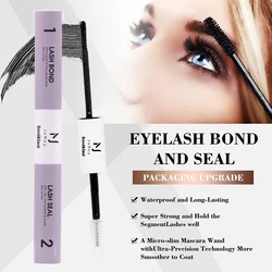 JOMAY Lash Bond and Seal for Cluster Lash Glue 2in1 Glue Lasting Waterproof Strong Glue For Lash Clusters Remover