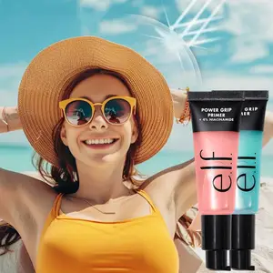 パワーグリッププライマーゲルハイアルロン&4%ナイアシンアミドブライトニング酸水和長に続く保湿摩耗メイクアップコスメティ 6ベストセールス香水ランコム-6