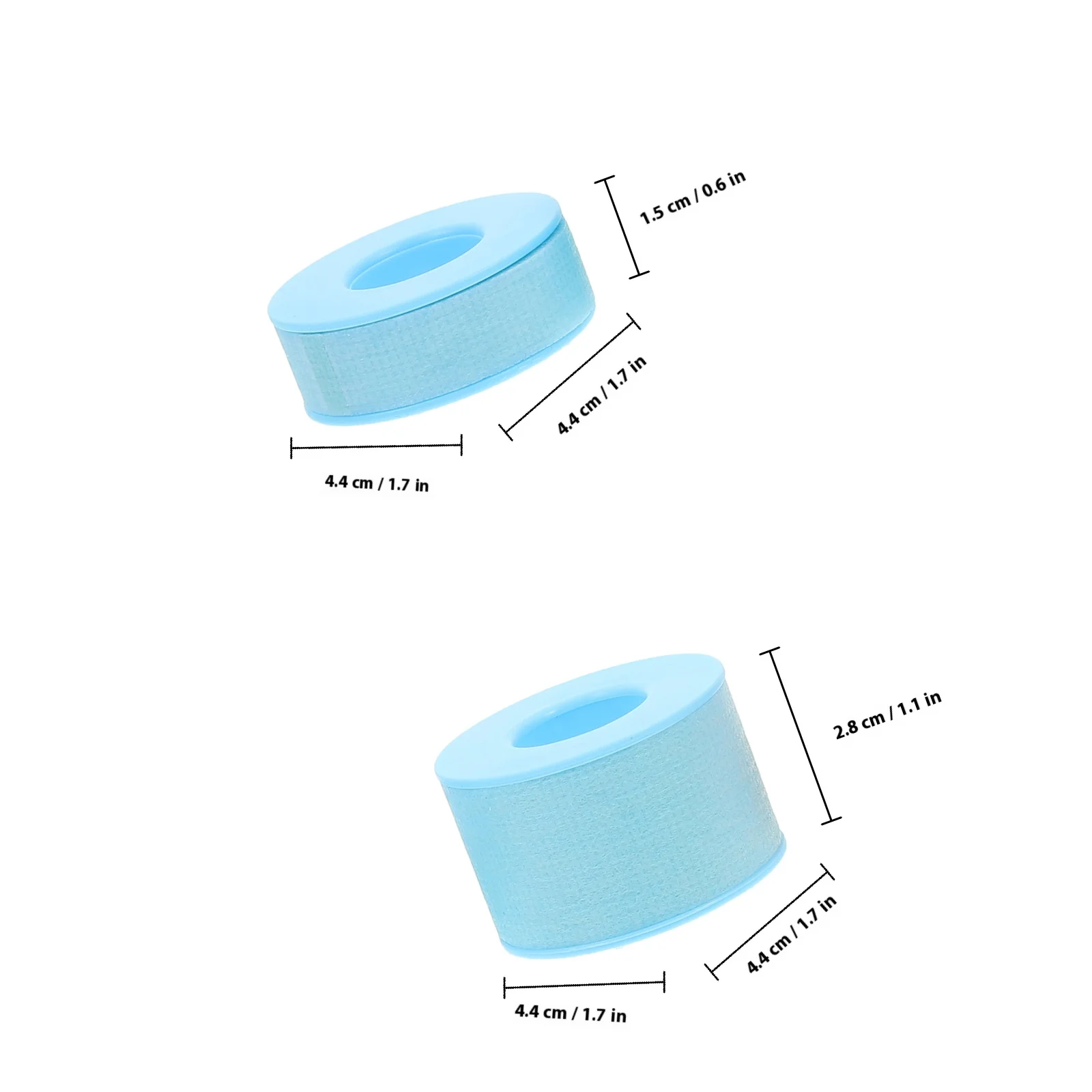 4 قطع من أشرطة تمديد الرموش، شريط لاصق قابل للتنفس، سهل الاستخدام، إزالة شريط تمديد الرموش لمستلزمات المكياج المنزلية في الصالونات #2