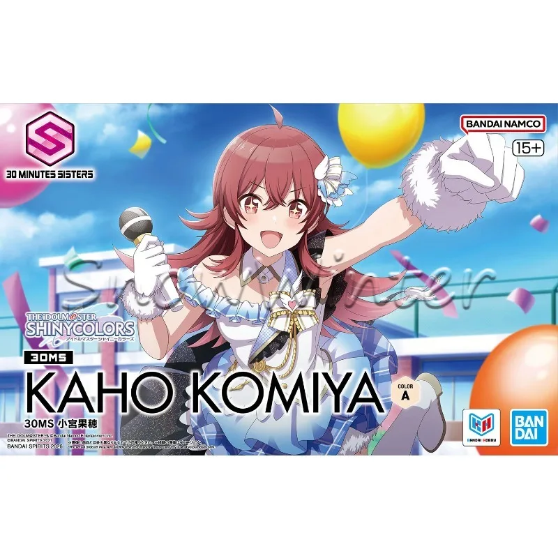 【In‑stock】Bandai 30 Minutes Sisters 30MS The Idolmaster: Shiny Colors Kaho Komiya Assembly Anime Collectible Model Toy Gift