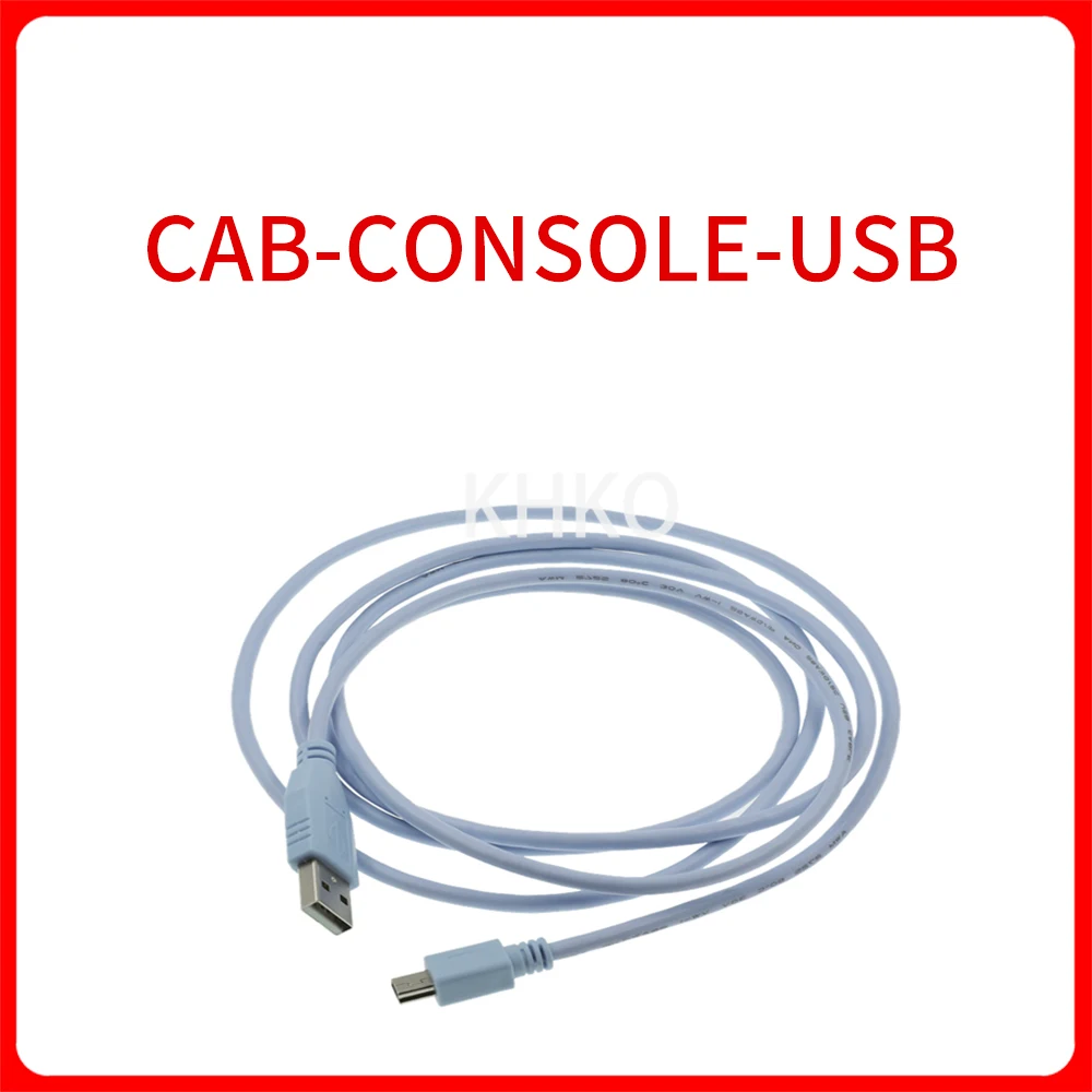 

USB Console Cables For CISCO 3850 9200 3750X Switch CAB-CONSOLE-USB USB control cable 1.8m