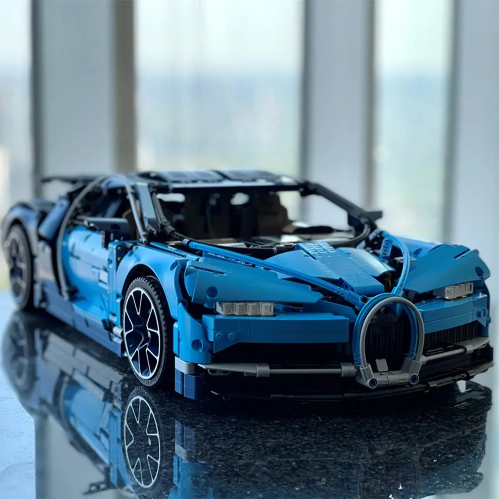 3599 stks Bouwstenen Bugatti Chiron Super Sportwagen Speelgoed Compatibel met 42083 Racing Model Set Cadeau voor Jongens