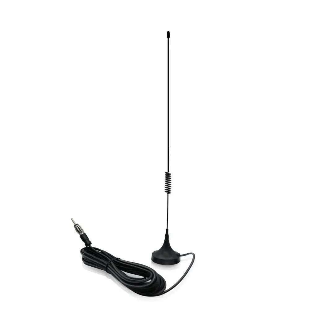 

Useful Radio Antenna Anti-interference Digital Antenna SMA Head FM Signal Booster Roof Antenna Wide Range