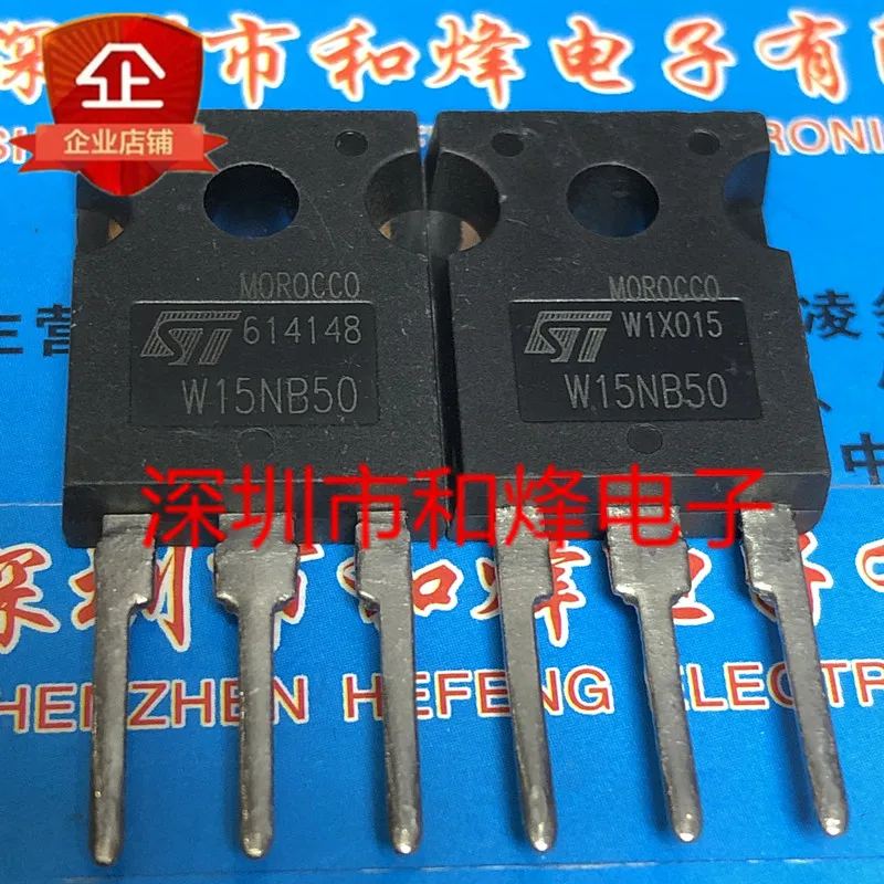 5PCS-10PCS W15NB50 STW15NB50 TO-247 500V 15A NEW AND ORIGINAL ON STOCK