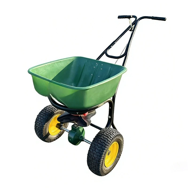 Hand-held fertilizers, lawn garden maintenance agricultural household, planters