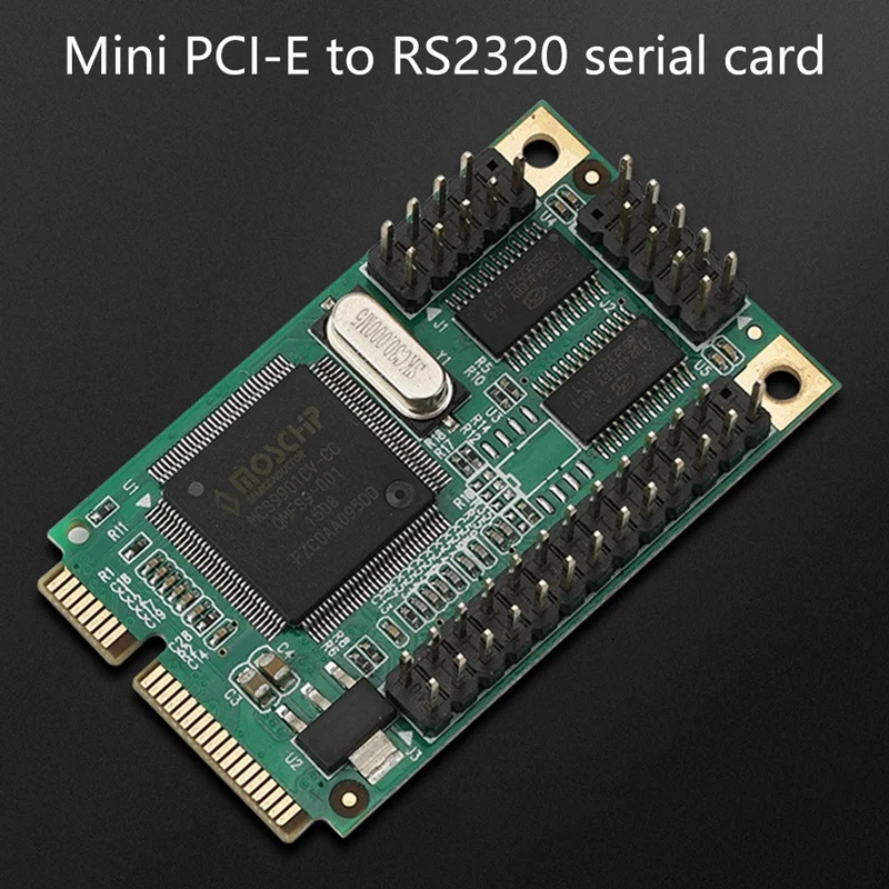 Pcie To RS232 Adapter Card Pcie X4 To RS232 Adapter Card 2 Serial RS232 Interfaces RS232 Multi-Serial Communication Card