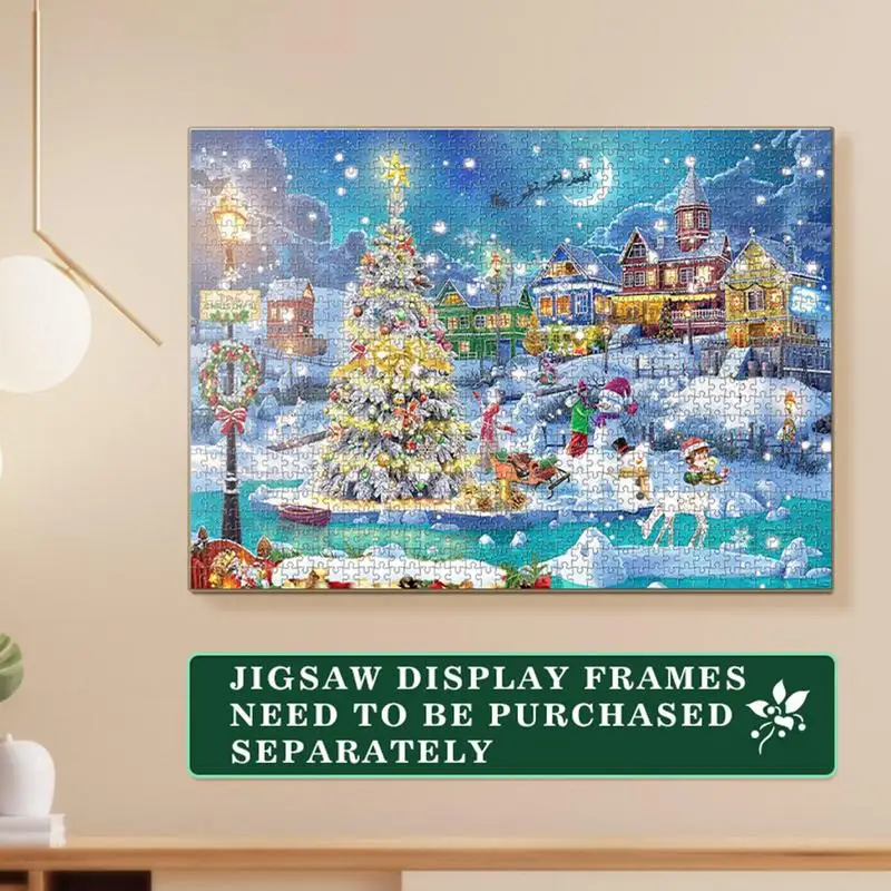 24 Days Christmas Countdown Calendar Jigsaw Puzzles Set 1008 Pieces Christmas Puzzles Advent Calendar Gift Box For Kids Adults