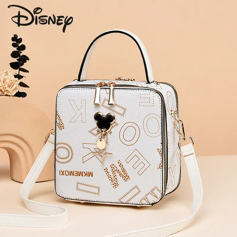 Disney Mickey New Women's Bag Fashion High Quality Women's Handbag Popular on The Internet Versatile Girls' Crossbody Bag