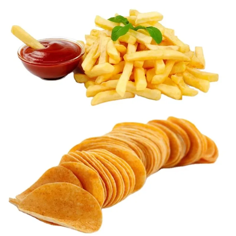 New Stainless Steel Commercial French Fry & Potato Chip Machine Electric Fryer for Fruit Vegetables Nuts & Flour
