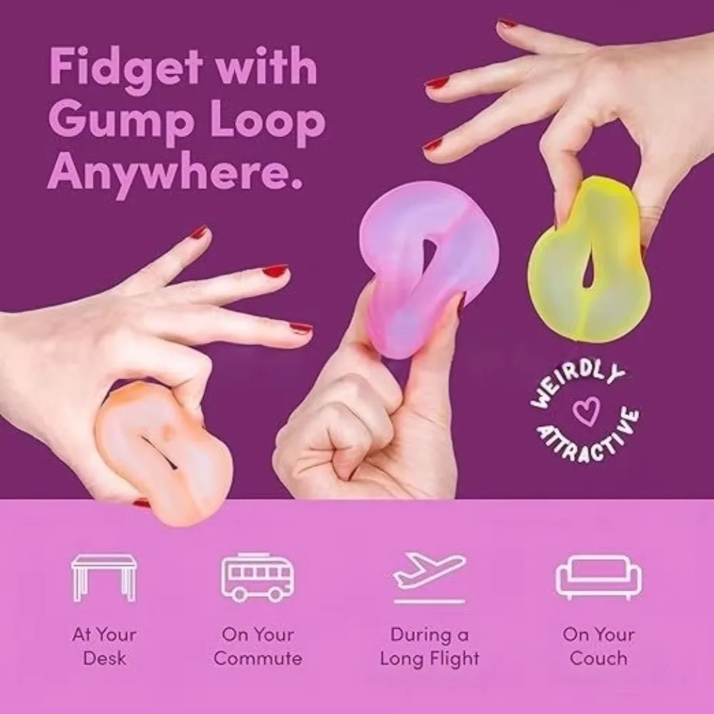 Fidget Object Soft Donut Bread Squeeze Colorful Slow Rising Donut Slow Rebound Loop Gel Squishy Donut Squishy Playful Gift