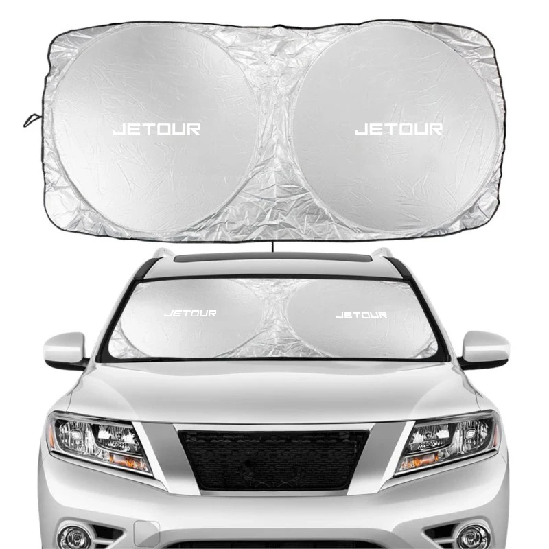 

Car windshield awning covered with sun UV protection front window awning auto For Jietu JETOUR Traveler Shanhai T2 X70 X70plus X