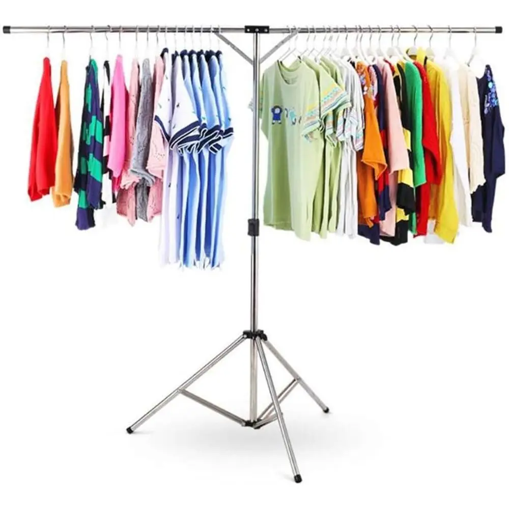 

Регулируемая сушилка для одежды из нержавеющей стали - телескопическая машина для белья в помещении и на открытом воздухе