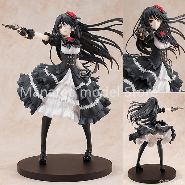 KADOKAWA Original Date A Live Kurumi Tokisaki Fantasia 30th Anniversary Ver. 1/7 PVC Action Figure Anime Model Toys Gift