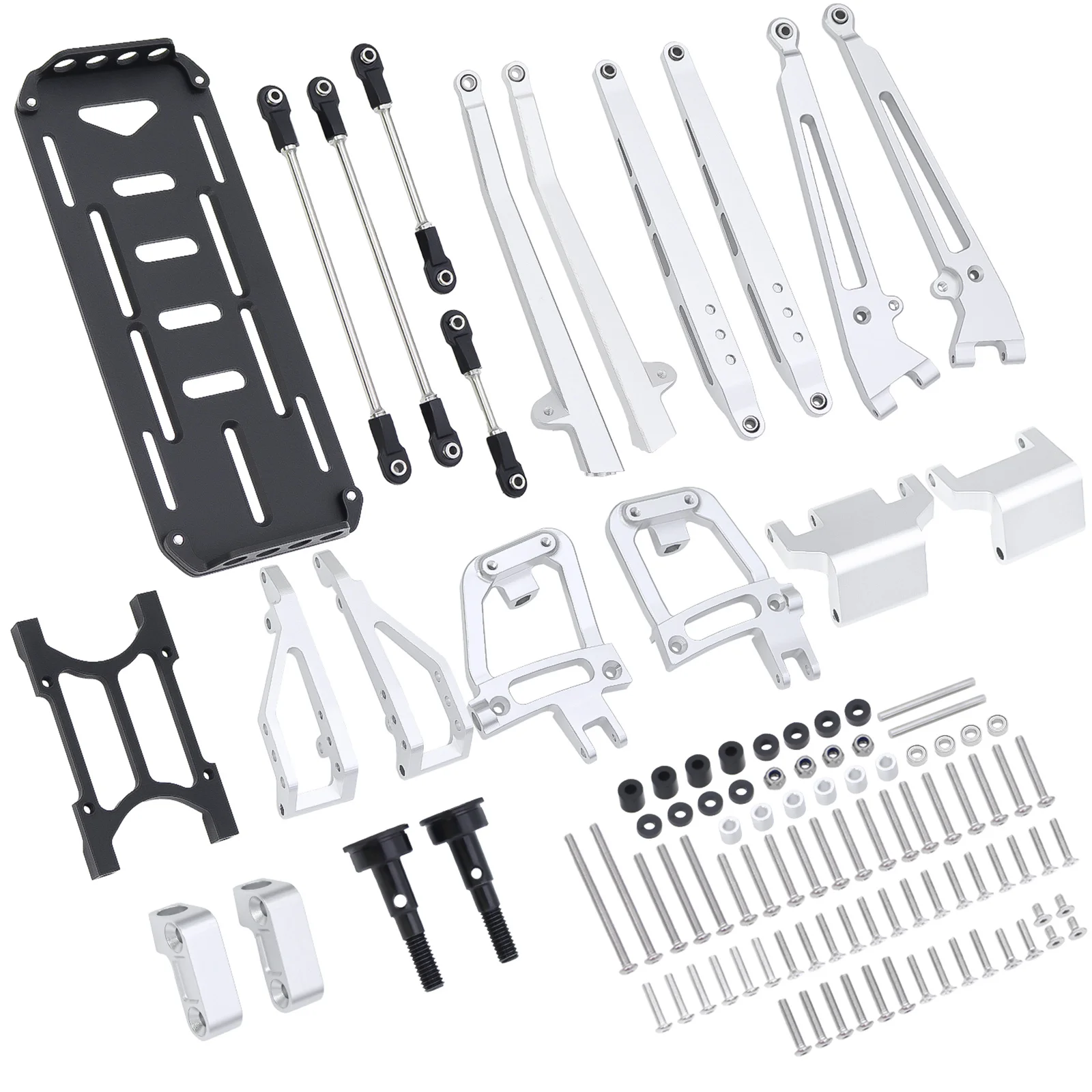 

Aluminum 1/10 Twin I-Beam 2WD Pre-Runner Suspension Conversion Kit For SCX10 I II 90046 AXI03025,AXI90104, AX90059 Upgrade Parts