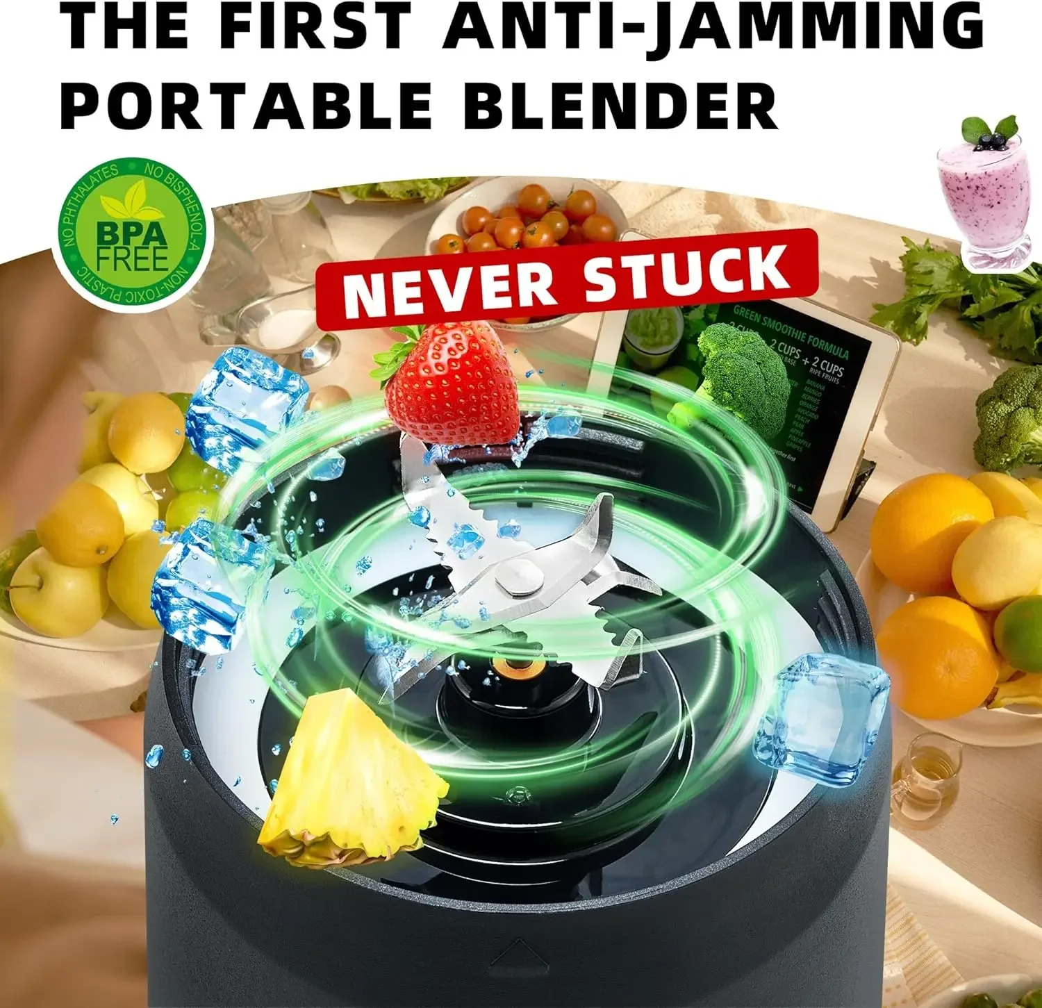 2024 Factory Design New 700ml portable clockwise and anti clockwise blender