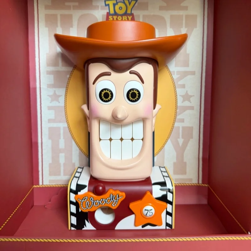 New Woody Big Teeth Assembly Building Block Model Ball Toss Board