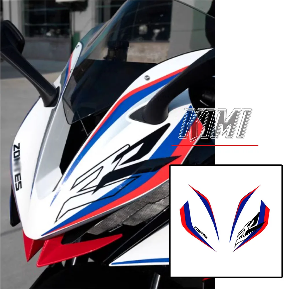 

FOR ZONTES 703RR Motorcycle Front Decals Decoration Stickers Painting Waterproof Film Stickers Modified Accessories